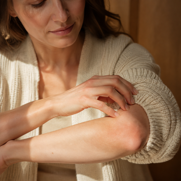 Your skin feels irritated