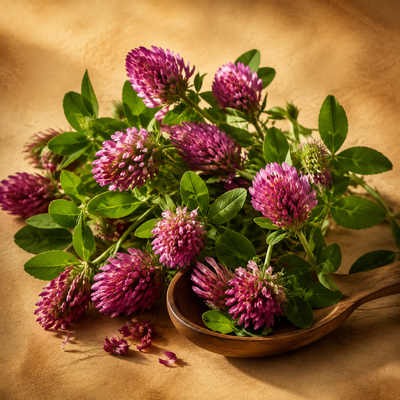 Red clover flower