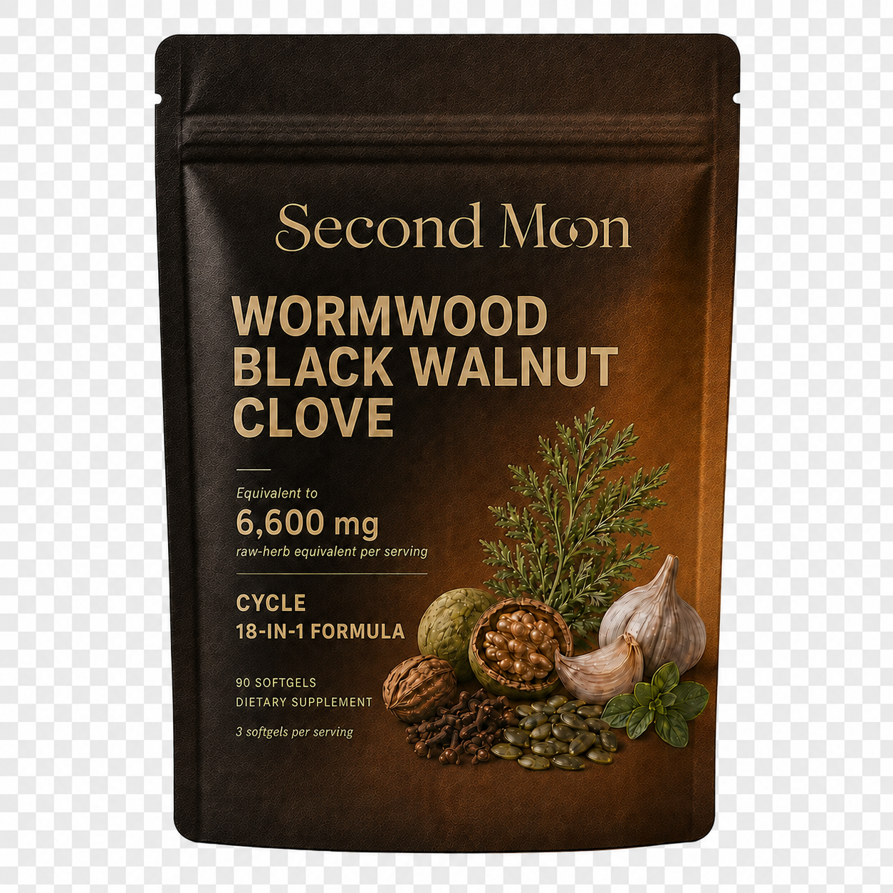 Second Moon Cycle pouch