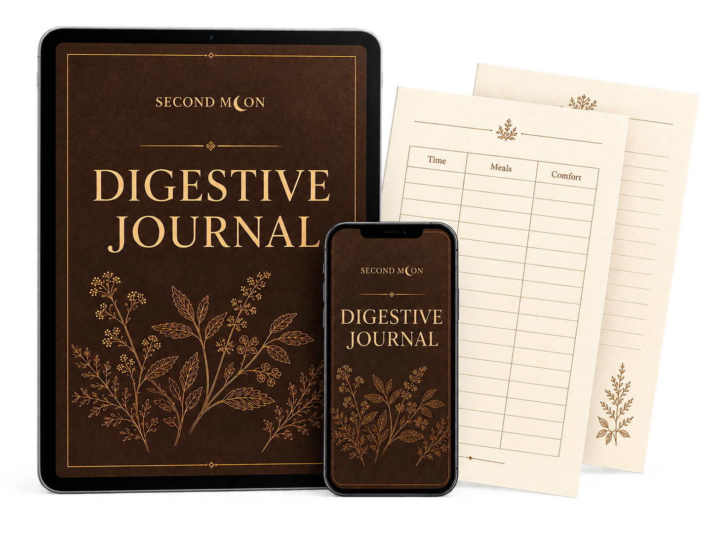 Second Moon Digestive Journal gift